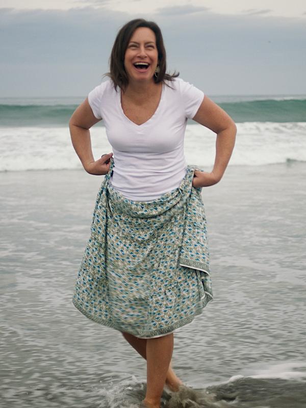 Joy at the beach