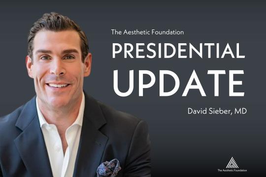 Aesthetic Foundation President, David Sieber, MD